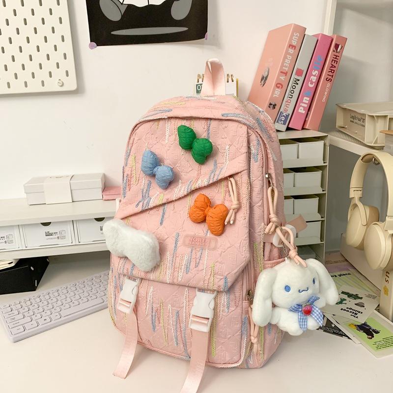 School bag new school bag girl junior high school girl cute large capacity backpack college student backpack small fresh