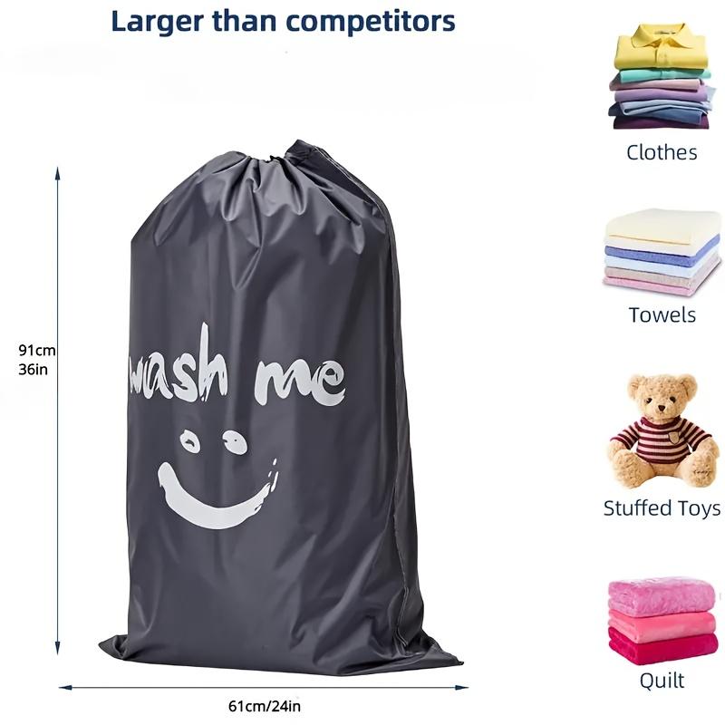 Premium Travel Laundry Bag and Dirty Clothes Organizer Combo, Large Drawstring Pouch for Convenient Storage and Organization