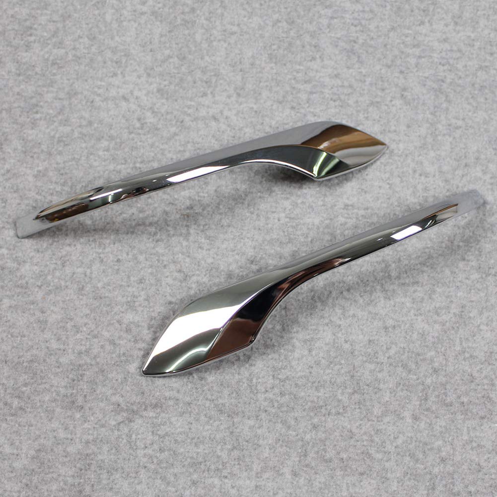 RUIQ Door and Side Mirror Covers for Honda August 2018 for Honda CRV Chrome-plated CR-V (5th Generation, Onwards) - Custom-designed