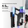 550W Cordless Vacuum Cleaner, 35kPa Suction, Perfect for Carpet and Pet Hair