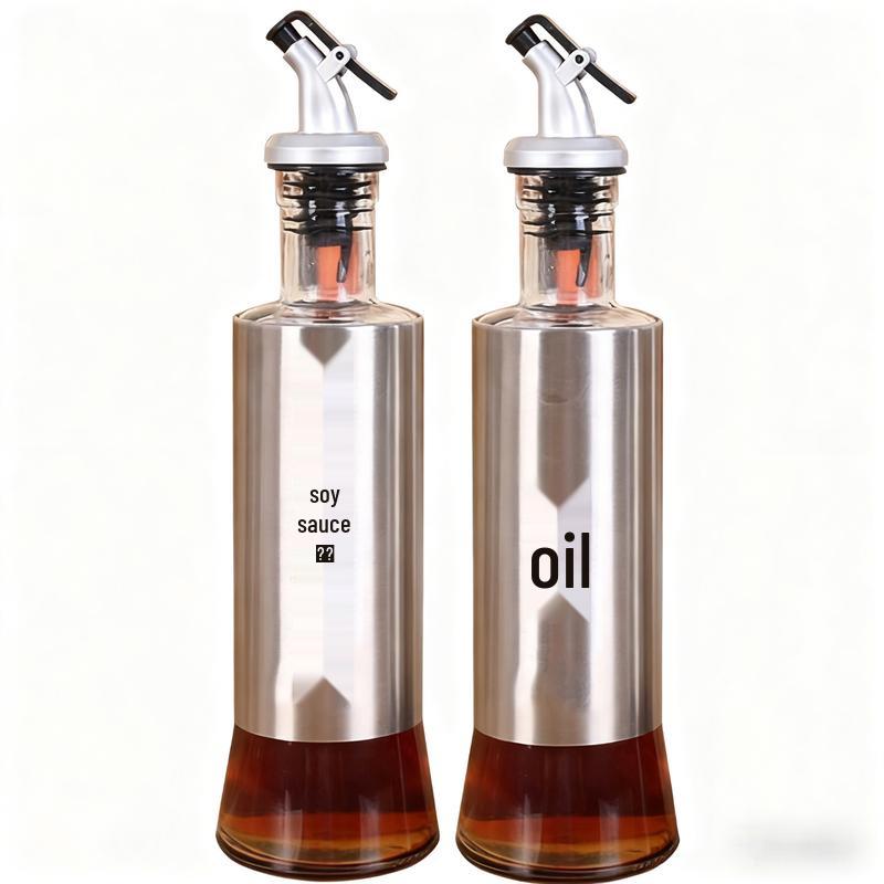 Sealed Glass Oil Dispenser 4-Pack