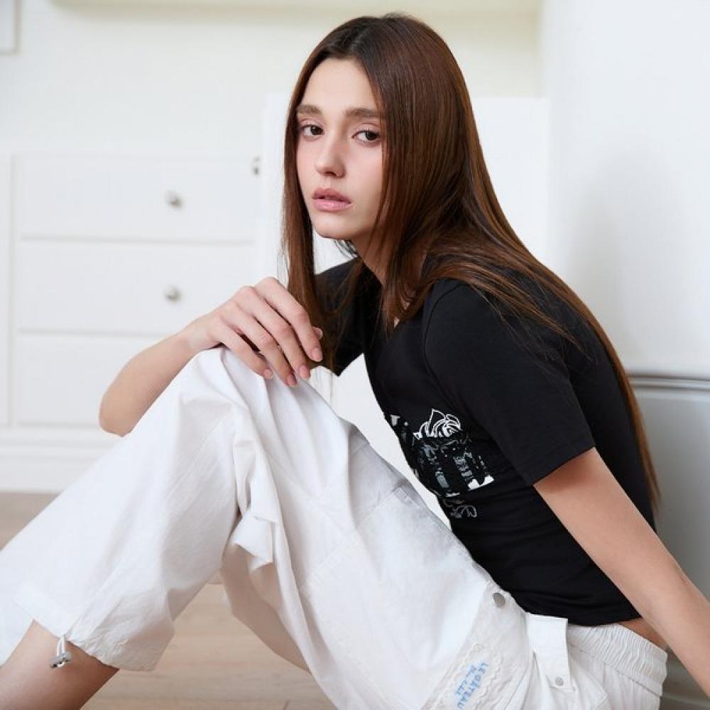 EGOIST String Banding Casual Cargo Pants  Es2opt06 