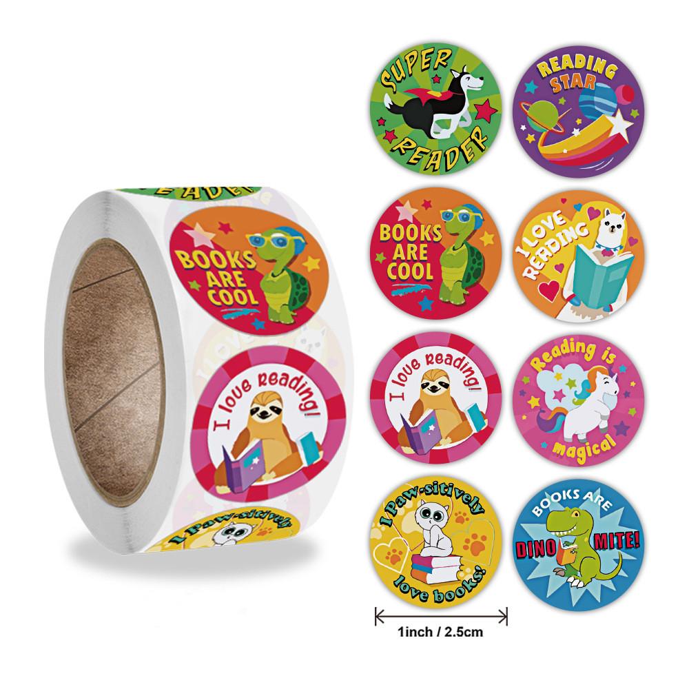 500Pcs Easter Stickers Self Adhesive Paper Sticker Happy Easter Party Gift Package Envelope Seal Decoration Cake Baking Labels