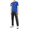 Emporio Armani SS22 EA7 Series Solid Color Logo Print Elastic Waist Straight Leg Sports Pants Men Pants Black 8NPPC2-PJ05Z-1583