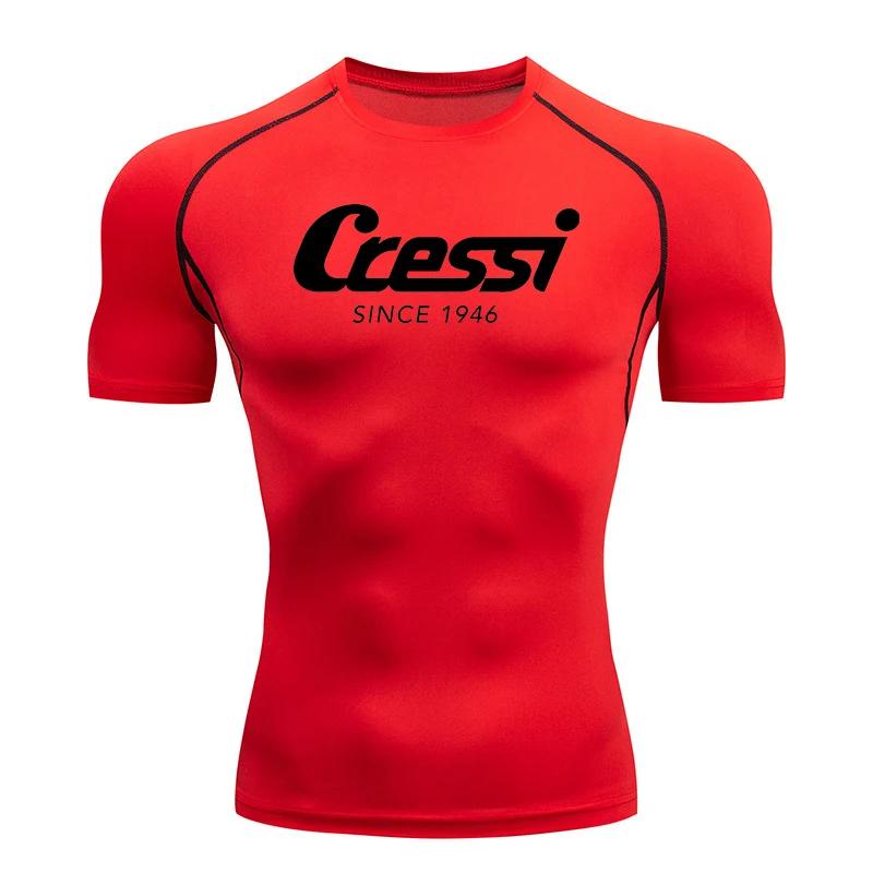 Camiseta de protección solar para surf de hombre, traje de buceo, protección contra erupciones, traje de baño, manga corta ajustada, natación, flotante, protección UV, traje de buceo