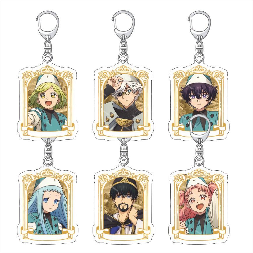 Chic Studio Unisex Witch Hat Atelier Acrylic Keychain, Coco Qifrey Agott Chibi Figure, Magical Fantasy Art Ver. Anime Bag Charm, 2026 New Collectio
