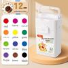 True Color Double-Ended Oil-Based Markers: Quick-Drying Anime Art Set with Hard Tips for Students