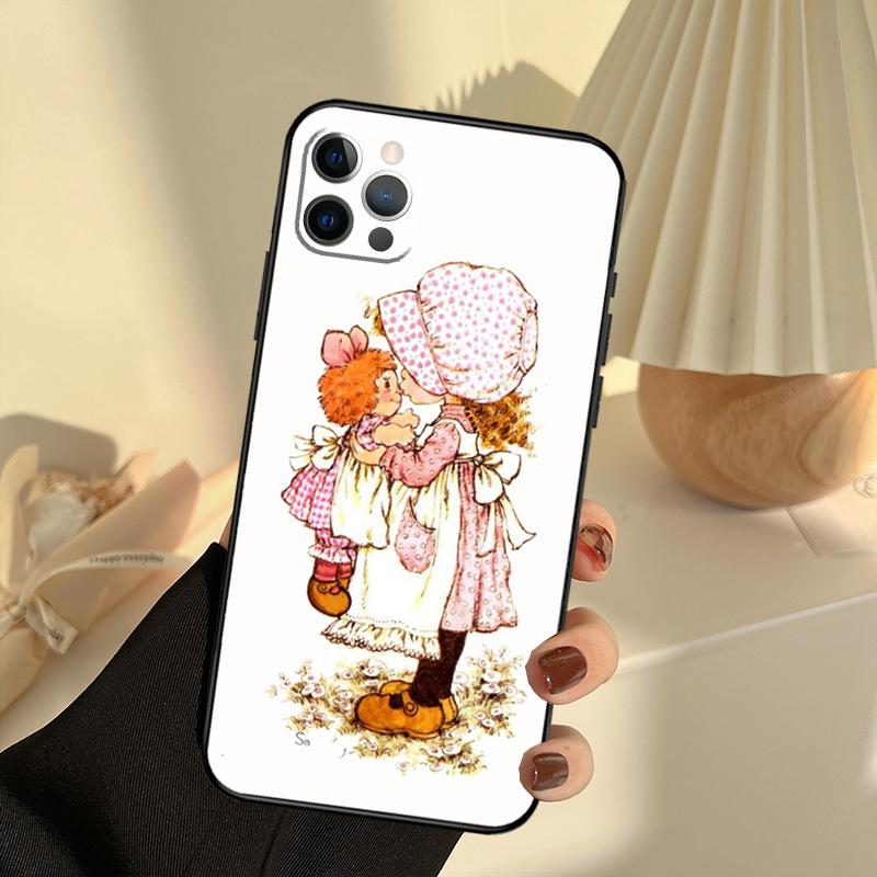 Sarah Kay Girl Phone Case For iPhone 15 14 13 12 11 16 17 Pro Max 13 mini 15 16 Plus 16e 17 Air Cover Funda