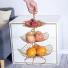 Nordic Style Three-Tier Metal Fruit Plate