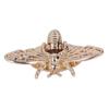 3PCS Luggage Accessories Light Gold Clasp Turn Lock Rotatable 3D Bee Purse Closure Alloy Bag Lock Clutch Bag Making