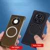 Frameless Matte Magnetic PC Case For Honor Magic 6 5 4 3 Magic6 Magic5 Pro Car Adsorption Shockproof Wireless Charging Case Casing Cover Shell