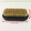 [C]Shoe Polish Brush Leather Pig Hair Soft Polishing Tool Cleaning Brush Nub Leather Boots Clean Shine Brush