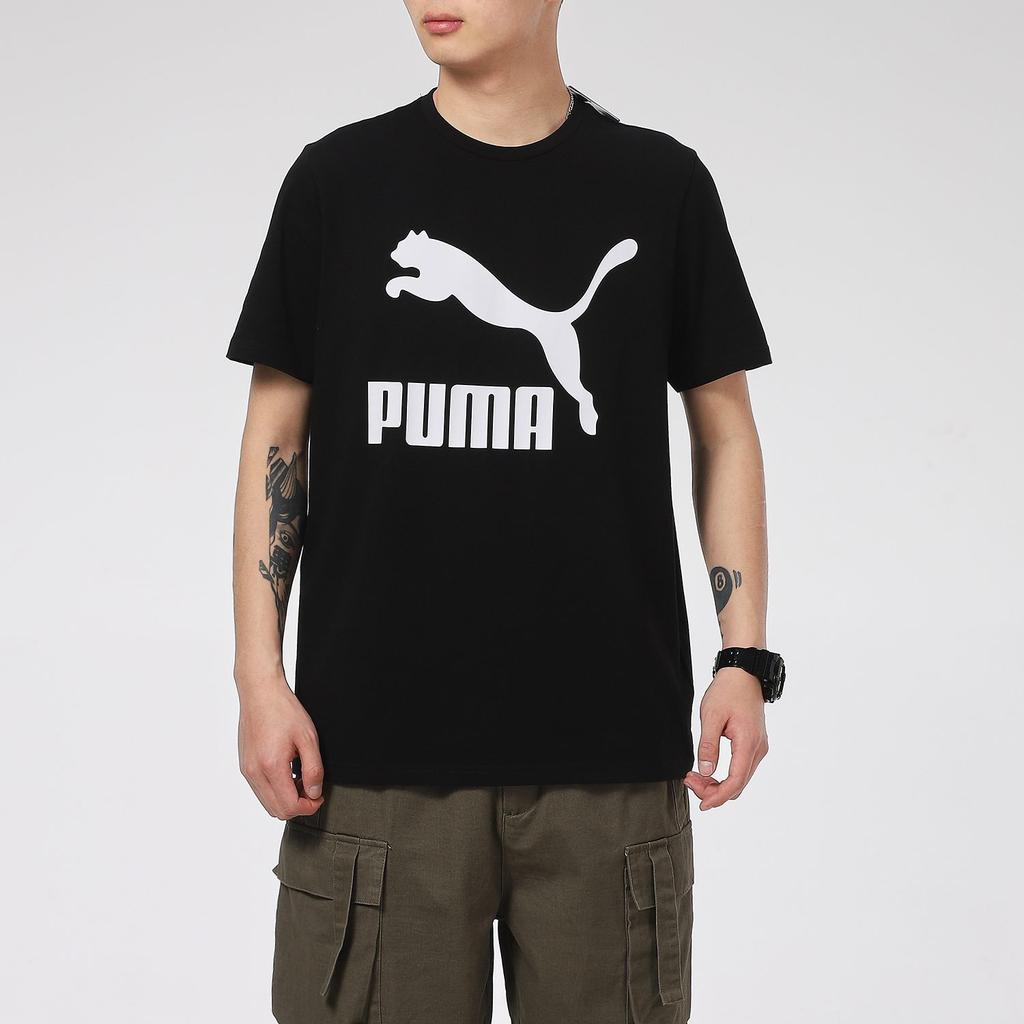 PUMA CLASSICS T Shirt Men's Black 532279-01