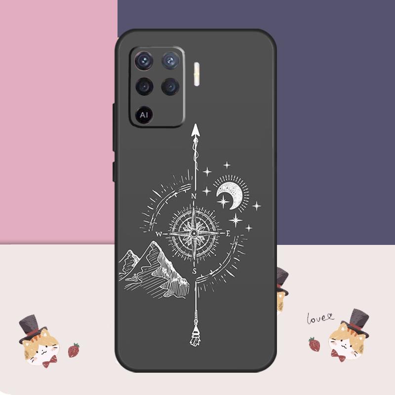 Wanderlust Case For Oppo A76 A96 A16 A60 A98 A58 A78 A18 A38 A80 A40 A77 A57 A17 A74 A54 A94 A15 A5 Pro