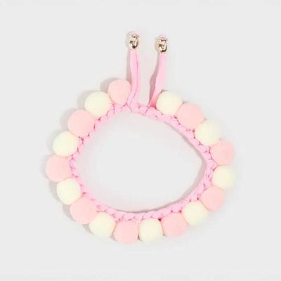 [Pet] Pom Pom Necklace