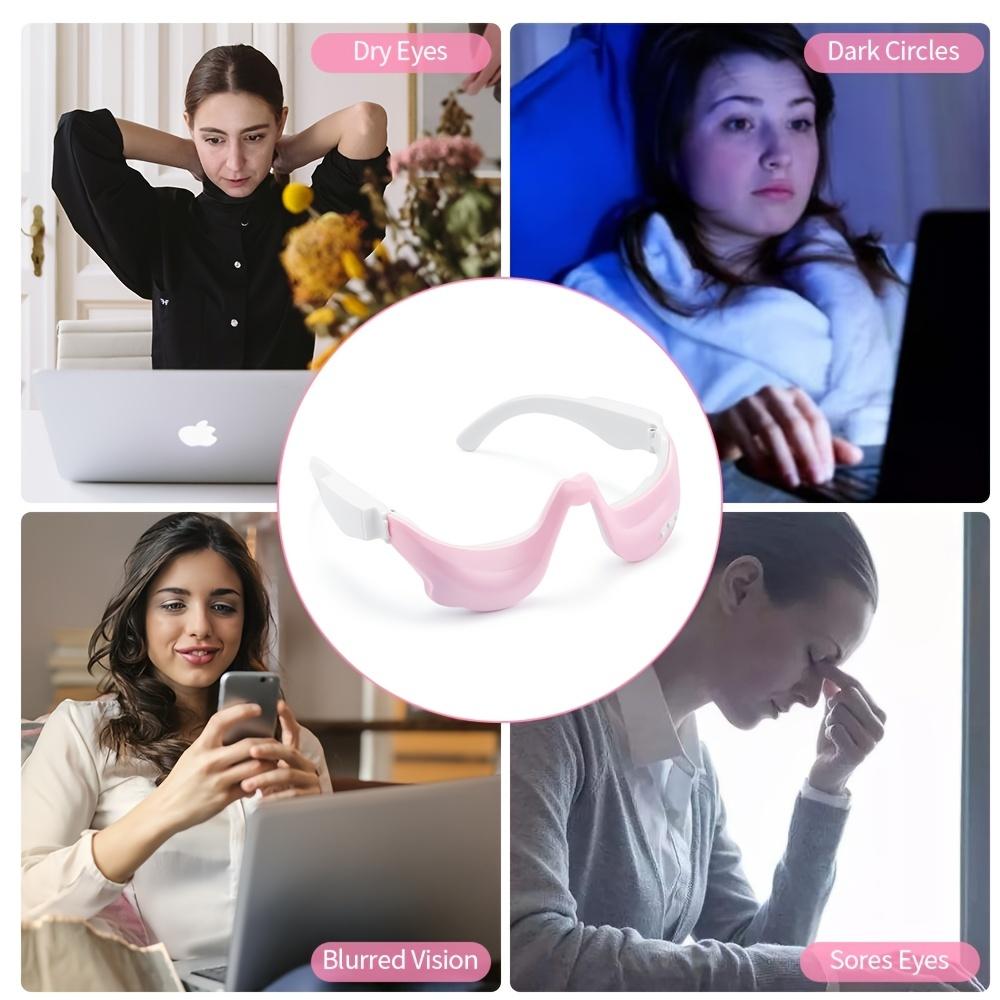 3D Eye Massager - Electric Hot Compress Massage Eye Protector - Eye Care - Eye Beauty Apparatus Relieve Eye Fatigue