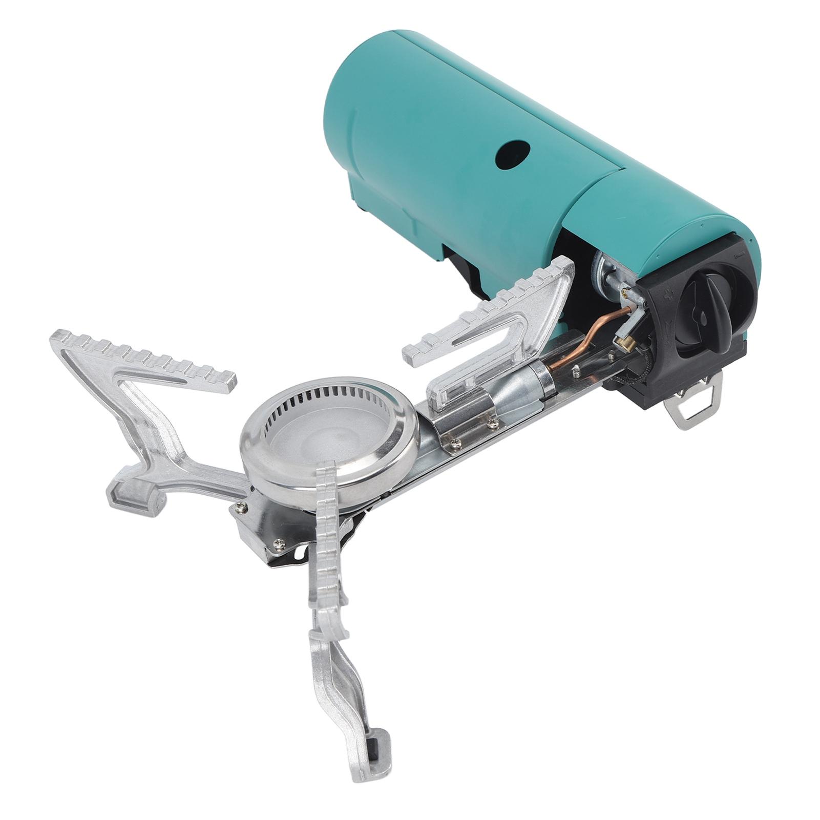 Foldable Cassette Stove with Ht Conducting Sheet Portable Butane Gas Furnace for Outdoor Camping