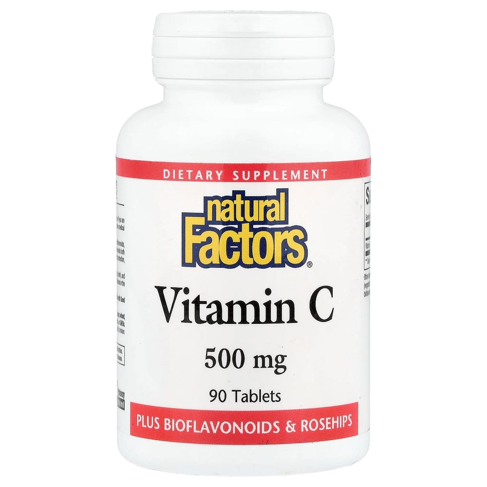 Natural Factors Vitamin C 500mg 90 Tablets
