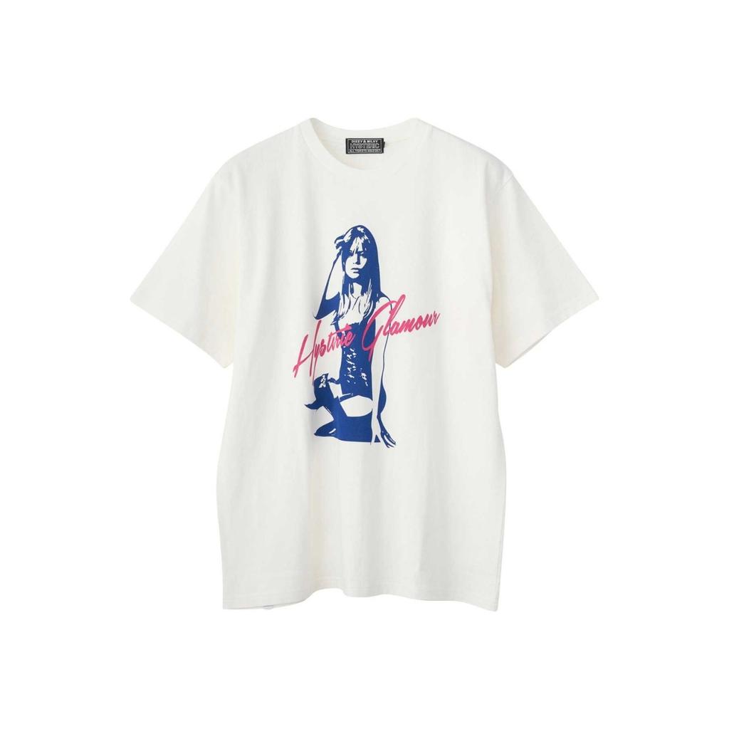 Hot Sale HYSTERIC American Retro 90's Fashion Graphic Print T-shirt Men Women High-street Harajuku Fashion Summer New Tee Loose Casual Oversized Top