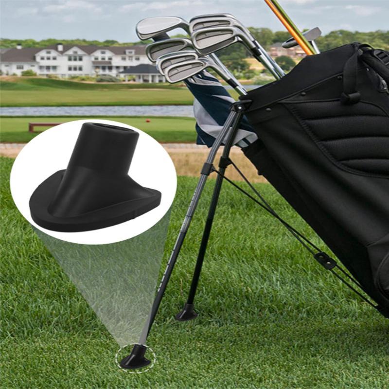 2Pcs Anti Slip Rubber Universal Golf Bag Stand Legs Golf Bag Feet Replacement Outdoor Sports Accessories