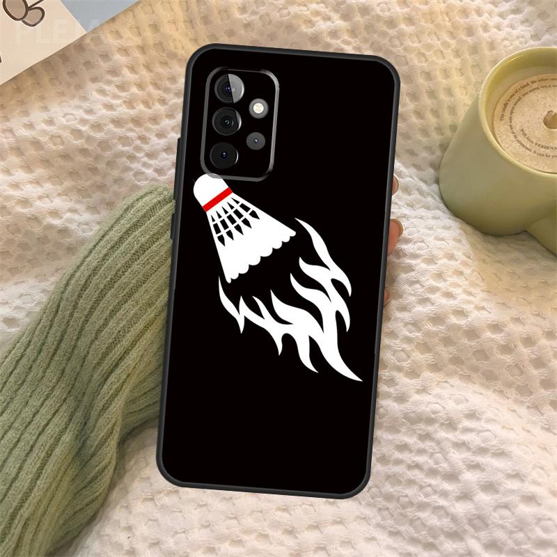 

Badminton Ball Case For Samsung Galaxy A06 A26 A16 A56 A36 A05 A22 A32 A52 A54 A34 A14 A55 A15 A53 A33 A35 Samsung A24 4G