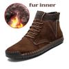 Quality Men Boots New Lace UP Men Shoes Non-slip Wearable Large Size Casual Shoes Plus Retro Trend Fashion Men Boots