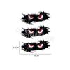 3Pcs Peeking Monster Angry Eyes Car Stickers Waterproof Black Vinyl Bumper Decal