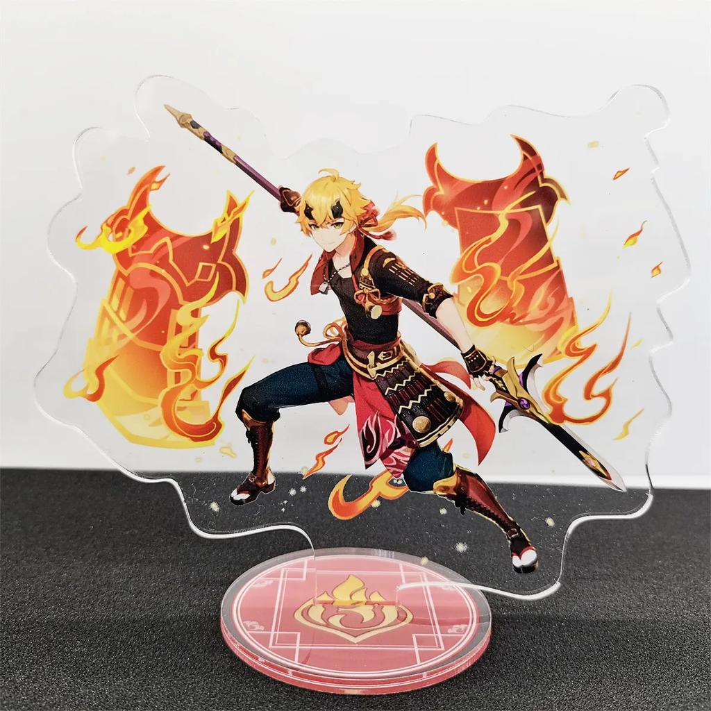 Anime Wanderer Faruzan Cyno Nahida Acrylic Stand Keychain Vertical Creative Desktop Ornament Game Accessories
