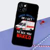 Ambulance Car Phone Case For iPhone 16 Pro Max 12 13 Mini 11 14 15 Pro Max XR 15 16 Plus 16e Back Cover