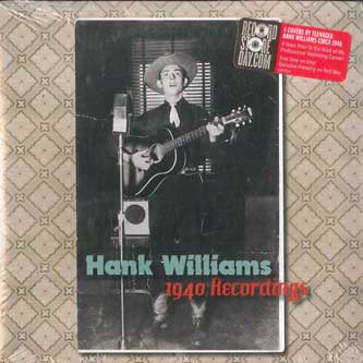 

7inch Record HANK WILLIAMS - 1940 Recordings 538530031 BMG 2019 US Folk