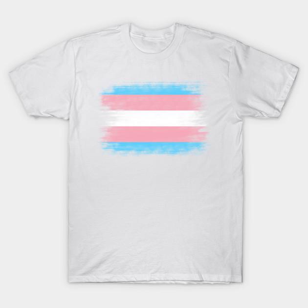 Unisex Fashion TShirt Transgender Flag Print TShirt Plus Size XS-6XL T-Shirt 100%Cotton Tops O Neck Short Sleeve Tees