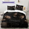 The Vampire Pattern Bedding,Quilt Set Quilt Cover Pillowcase Home Birthday Gift(1 * Duvet Cover + 2 * Pillowcase, Without Core)