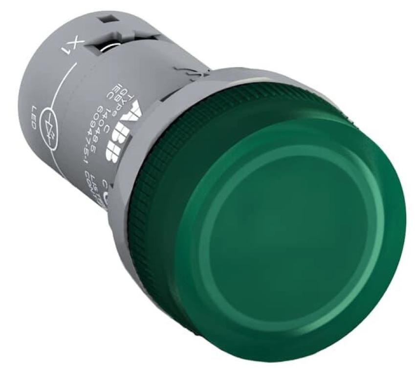 Lampka Kompaktowa Z Diodą Led 22Mm 24V Ac/Dc Zielona Cl2-502G 1Sfa619403R5022