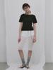 PLATDUJOUR Lace Skirt (Ivory)