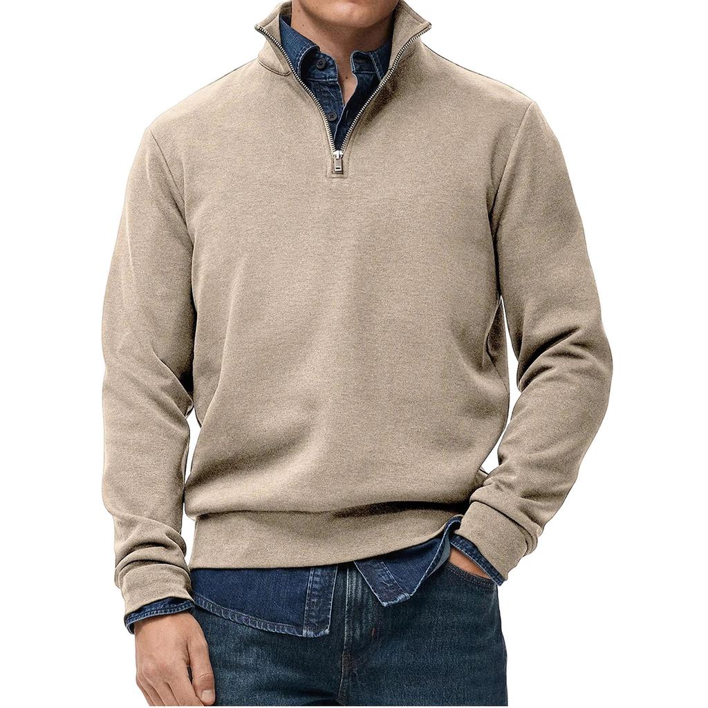 Men's Hoodie Loose Long Sleeves Round Neck