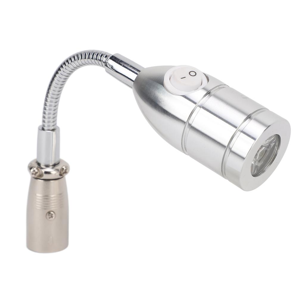  LED Rullstolsljus Justera vinkel 3 Pin XLR elektrisk rullstolslampa för nattbruk