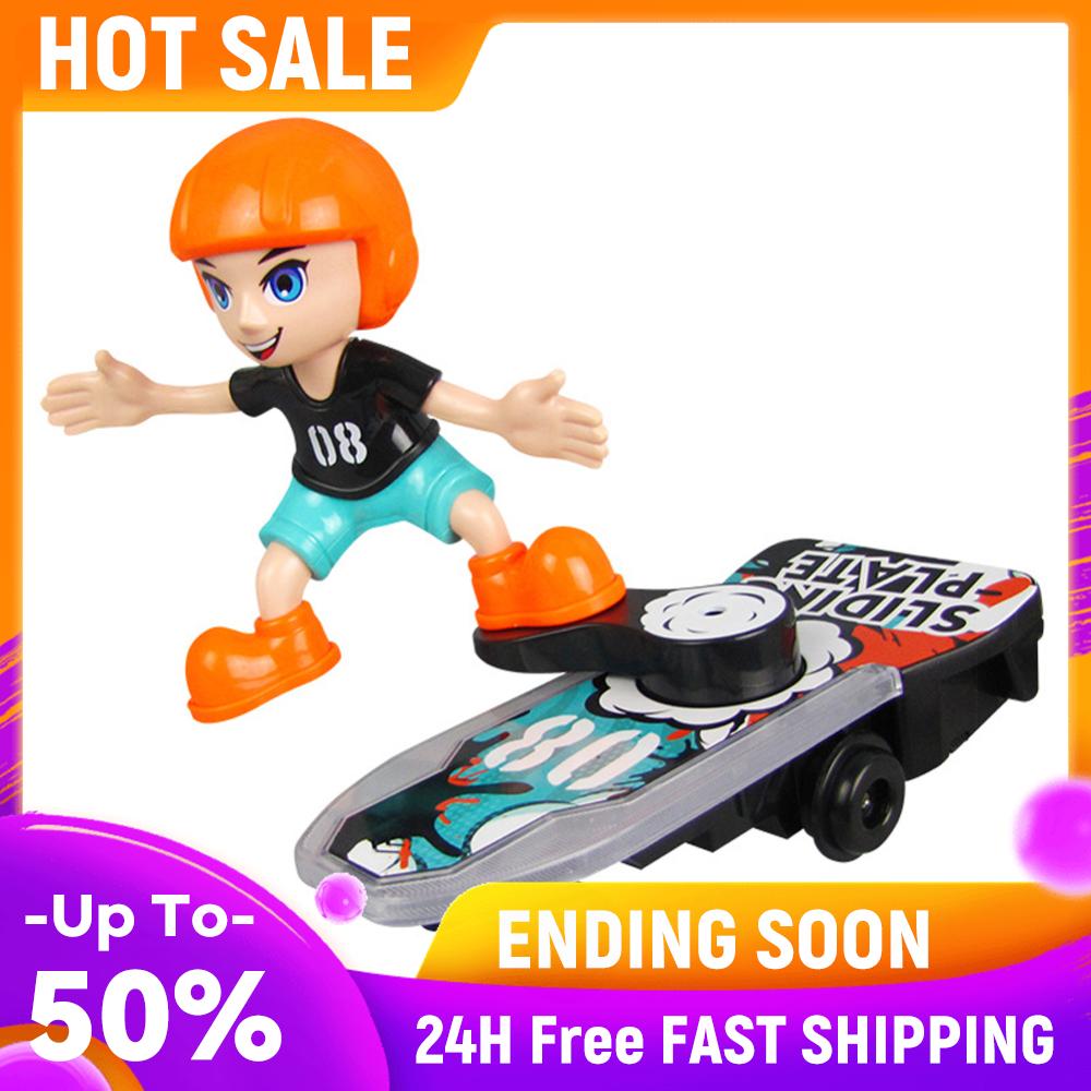 

Sliding Plate Toy with LED Light Music Stunt Scooter Skate Board Stunt Toys Kids Boys Girls Birthday Gifts China Mainland