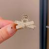2025 Pearl Hair Claw Clip for Women - Elegant Autumn/Winter Hair Accessory for Bangs & Side Styles