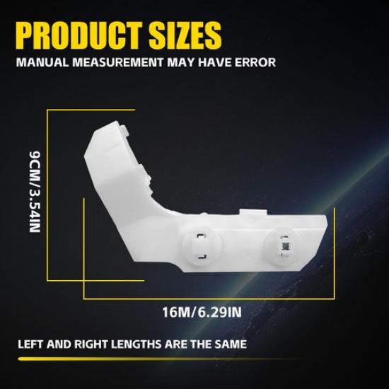 For 2014-2015 Infiniti Q60 2008-13 G37 Front Bumper Retainer Support Bracket EOA