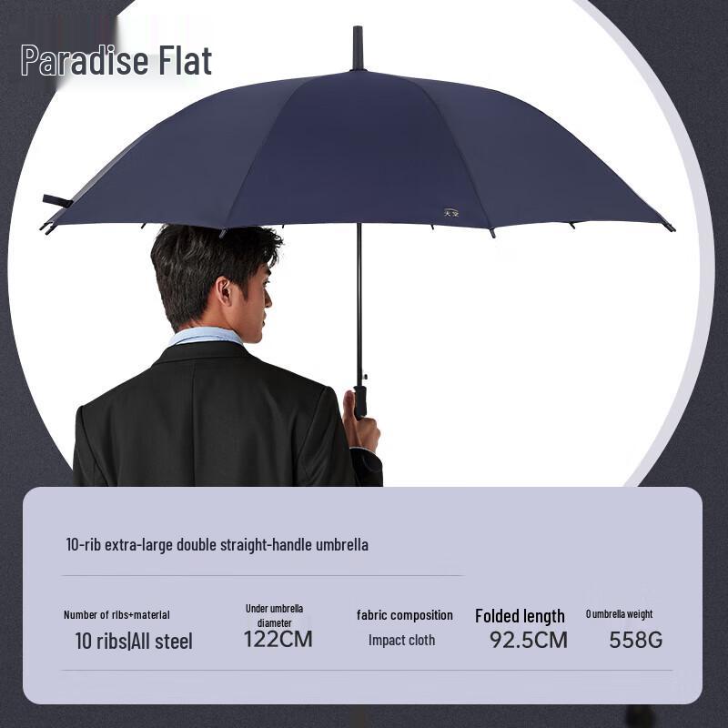 Paradise Reinforced Business Straight Umbrella