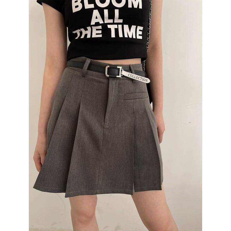 Brown No Versatile Hole Belt For Women 2024 Summer Korean Style Casual Essential Wear