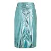 AmyLynn Womens/Ladies Metallic Faux Leather Pencil Skirt