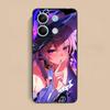 HSR Herta Matte TPU Mobile Phone Case for Xiaomi Redmi Note 14 13 12 11 S Pro Plus 4G 5G Colorful Printing Cover