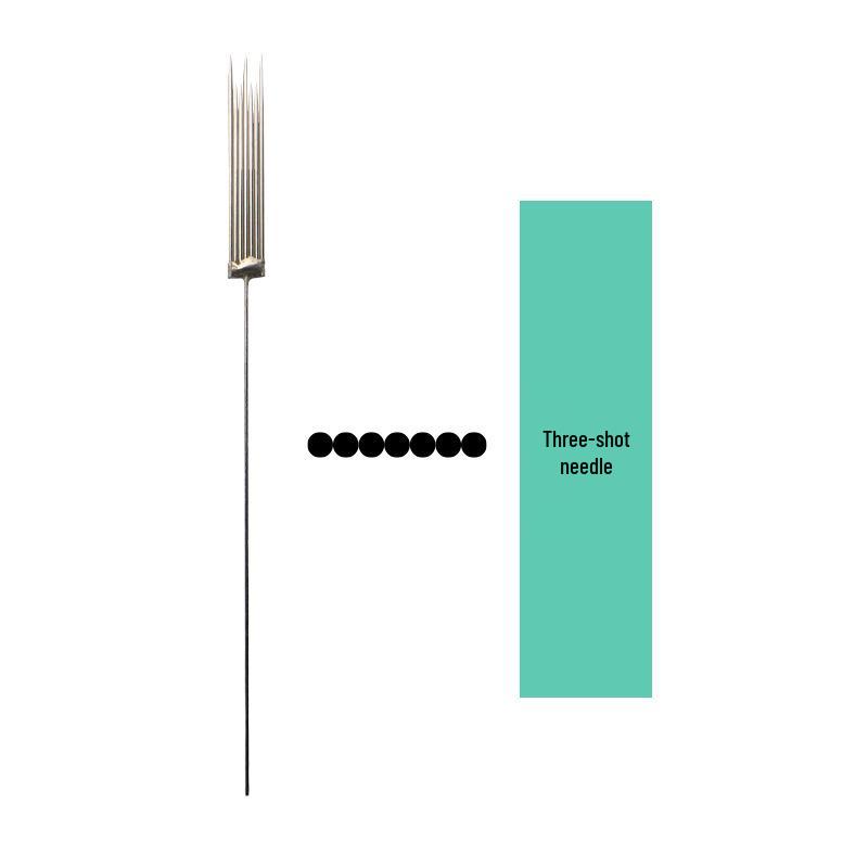 Semi-Permanent Embroidery Needle Set: Mist Eyebrow, Single Needle Cap, 5-Needle Row, Round 3-Needle, Tattoo Tools for Eyebrows.
