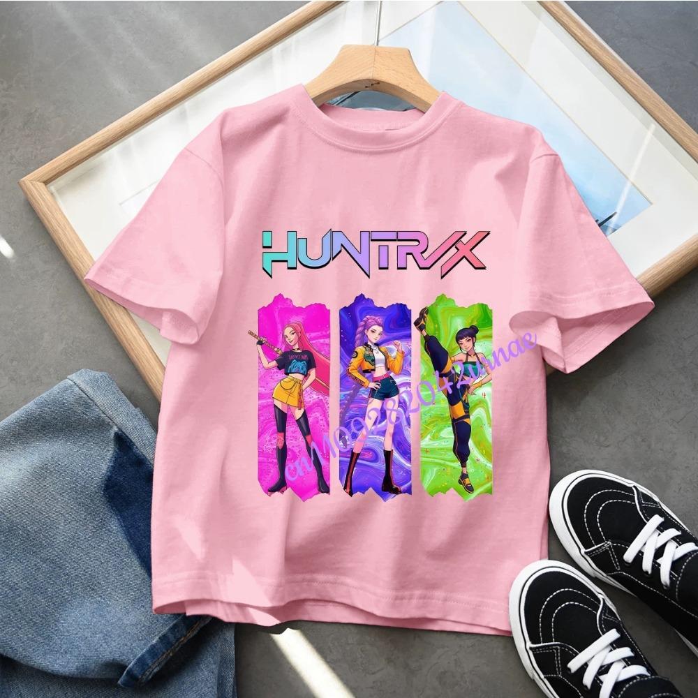 

Baby Girls T Shirt Children s Clothing KPop Demon Hunters Fans Gifts Kids Clothes Fashion Casual Tops 110