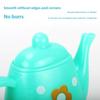 1 Set Teapot Teacup Food Pretend Play Toy Kids Simulation Tea Kit Kitchen Afternoon Tea Toys For Boy Girl Birthday Gift