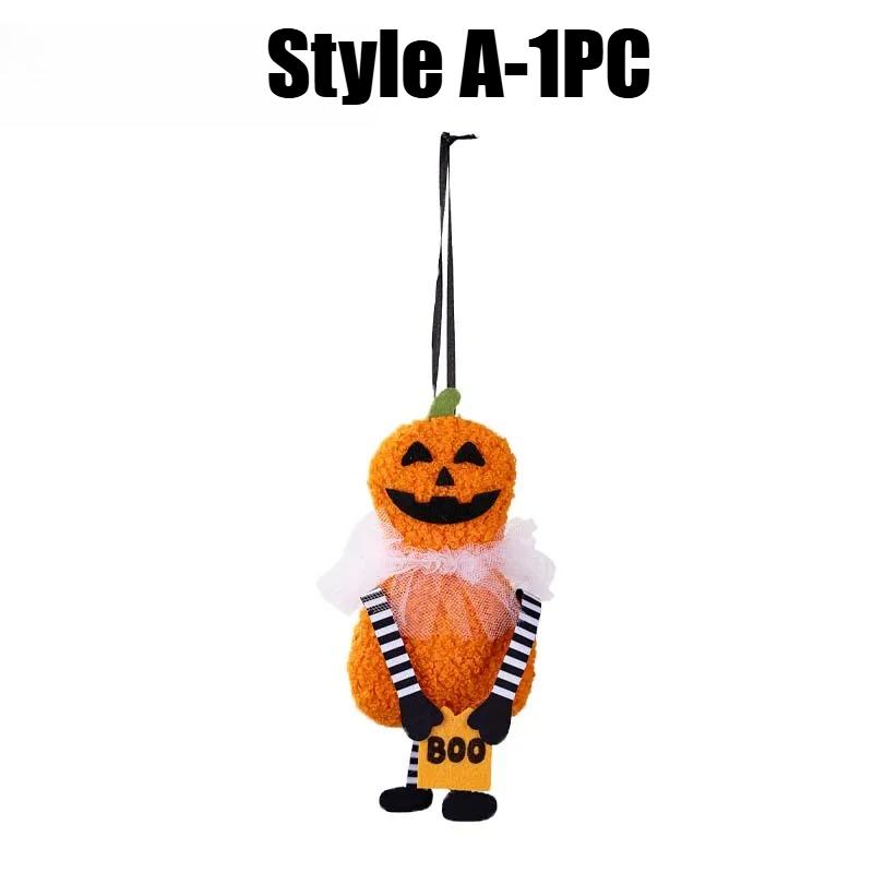 

Halloween Boo-tiful Hanging Decor Craft Felt Pumpkin Ghost Skull Cat Home Party Spooky Season Display