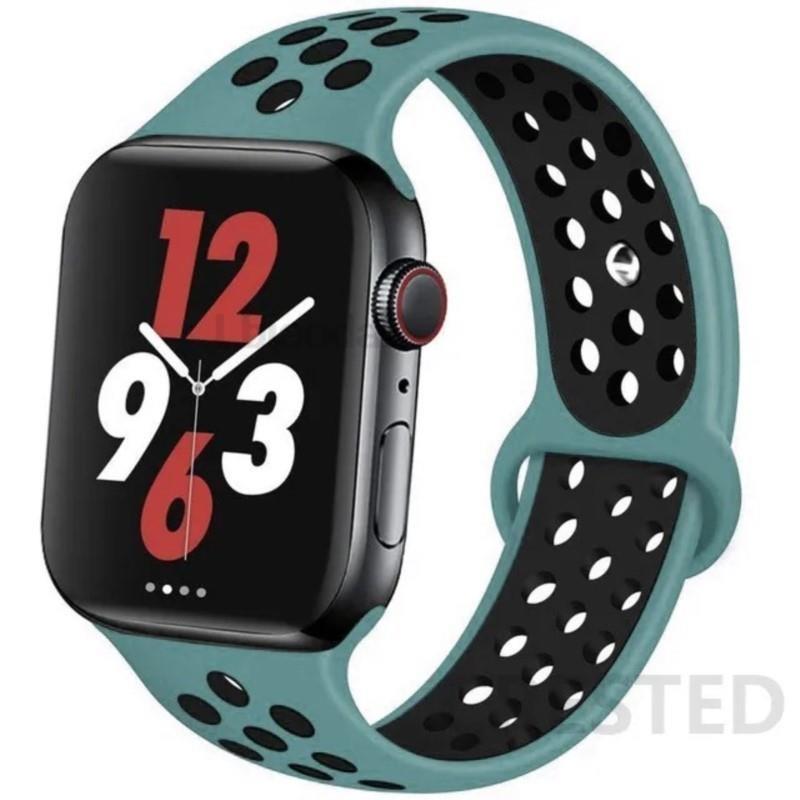 Silicone band For Apple Watch 11 strap 44mm 40mm 45mm 41mm 42mm 46mm correa bracelet iWatch Series 10 8 SE 3 6 7 9 Ultra 2 49mm
