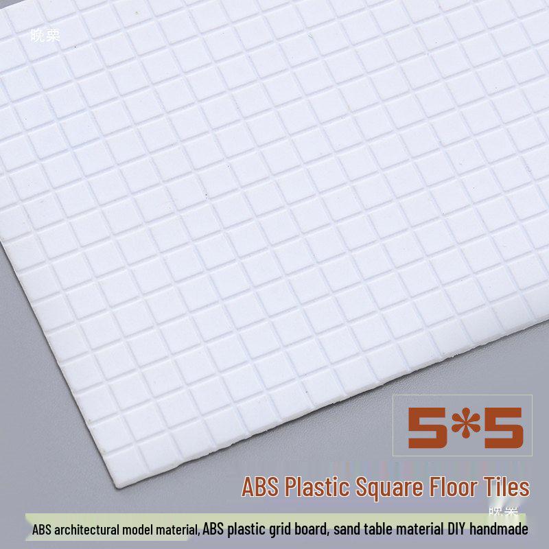 DIY Sand Table Building Model ABS Board - Brick Landscape Plastic Grid