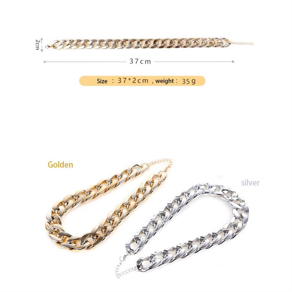 Dog Plastic Punk Chain Pet Jewelry Heavy-Duty Chew Proof Necklace Choker Funny Collar for Small Medium-sized Dogs